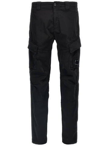 C.P. Company Logo Badge Cargo Pants - CP COMPANY - BALAAN 1