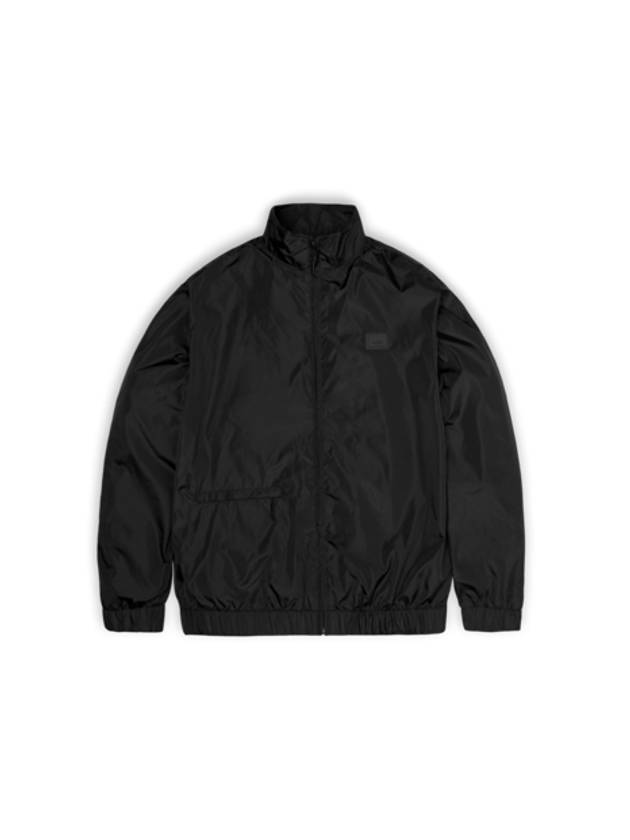 logo patch track jacket black - RAINS - BALAAN 2