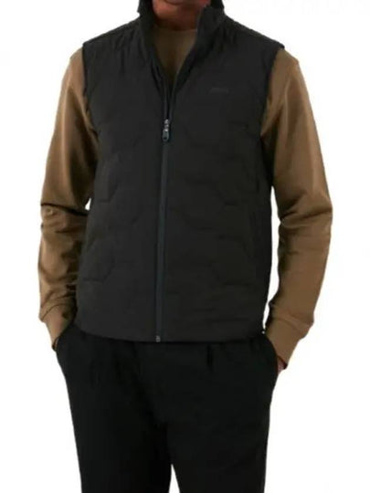 Regular Fit Padded Vest Black - HUGO BOSS - BALAAN 2