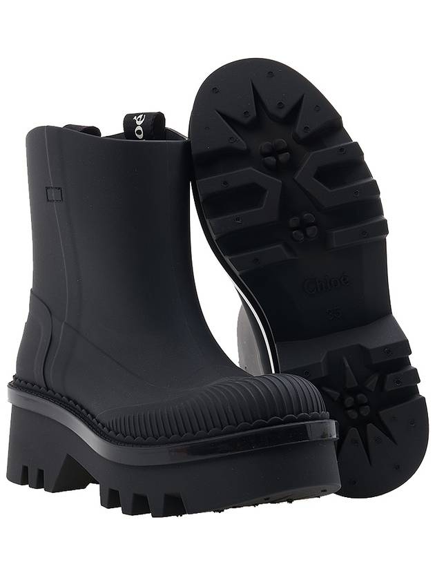 Women's Raina Rain Boots Black - CHLOE - BALAAN 6