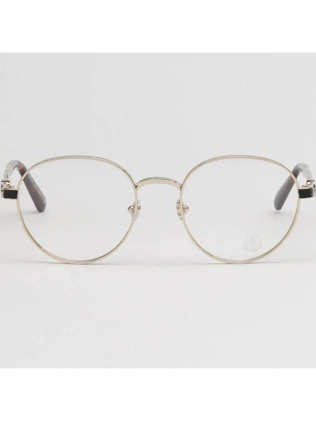 Round Metal Eyeglasses Gold - MONCLER - BALAAN 4