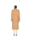 WARDROBE NYC Single breasted wool coat W4002R01 CAMEL - ETC - BALAAN 4