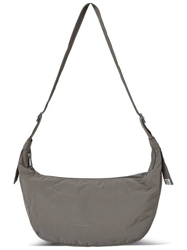 Stitched Hobo Cross Bag Gray - THE GREEN LAB - BALAAN 7