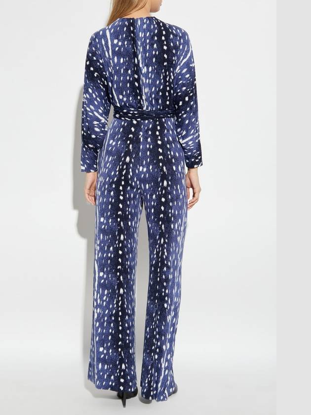 Diane Von Furstenberg Jumpsuit 'Aurelia', Women's, Blue - DIANE VON FURSTENBERG - BALAAN 4