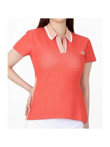 Golf Rani Knitted Polo GWKW10111 G050 Women's Rani Knitted Polo - J.LINDEBERG - BALAAN 1