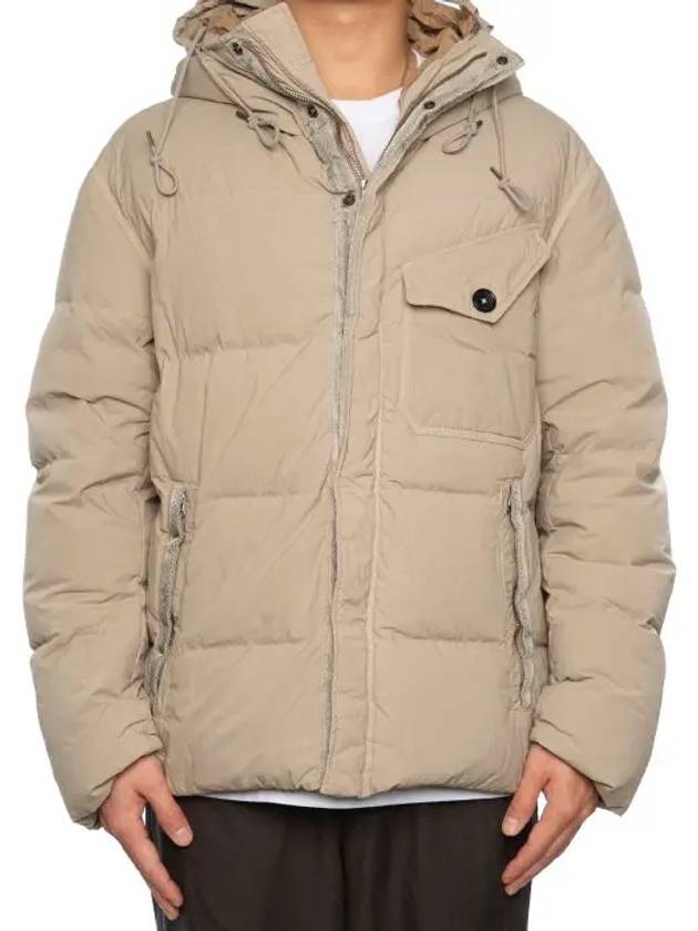 Survival Down Jacket Beige - TEN C - BALAAN 3