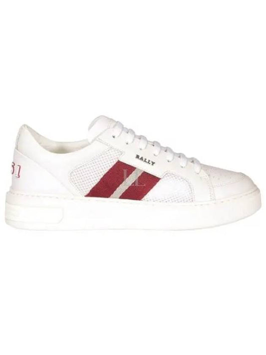 Melys Leather Low Top Sneakers White - BALLY - BALAAN 2