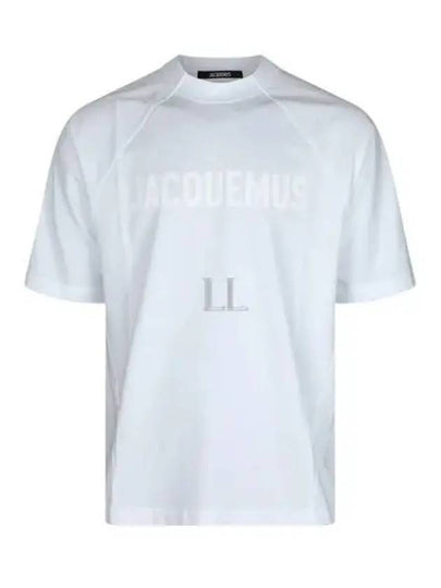 Le Typo Short Sleeve T-Shirt White - JACQUEMUS - BALAAN 2