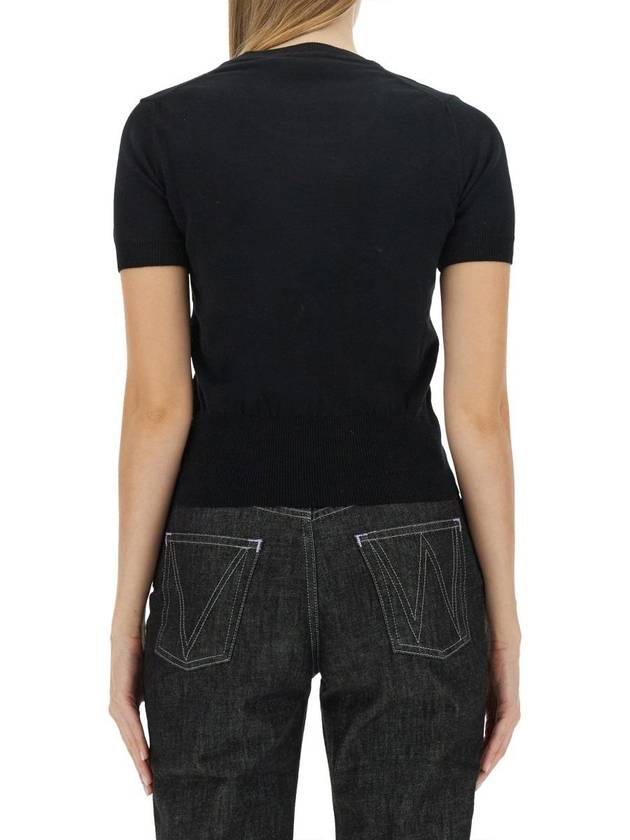 Bea Knit Top Black - VIVIENNE WESTWOOD - BALAAN 4