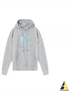 Mansel Big Logo Print Hoodie Grey - ISABEL MARANT - BALAAN 2