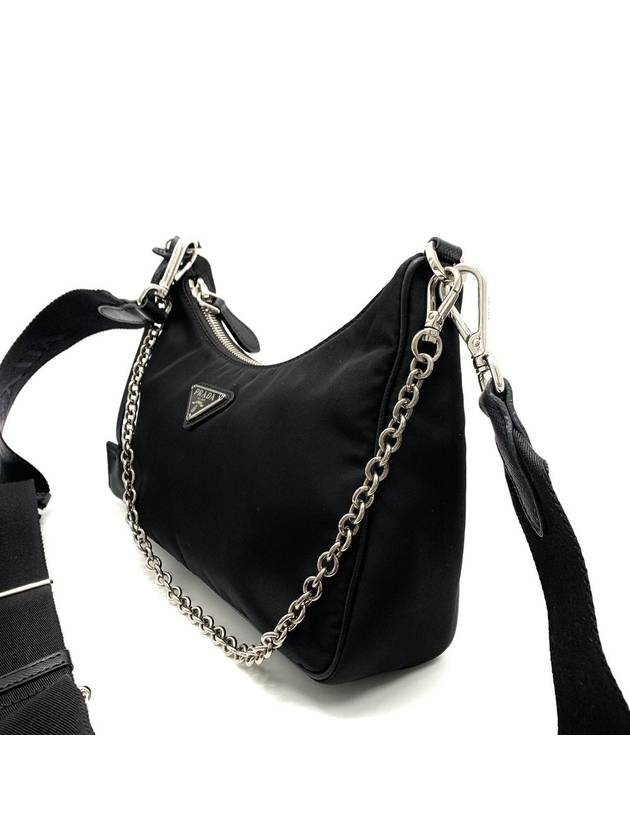 1BH204 Re Nylon Multi Hobo Bag - PRADA - BALAAN 5