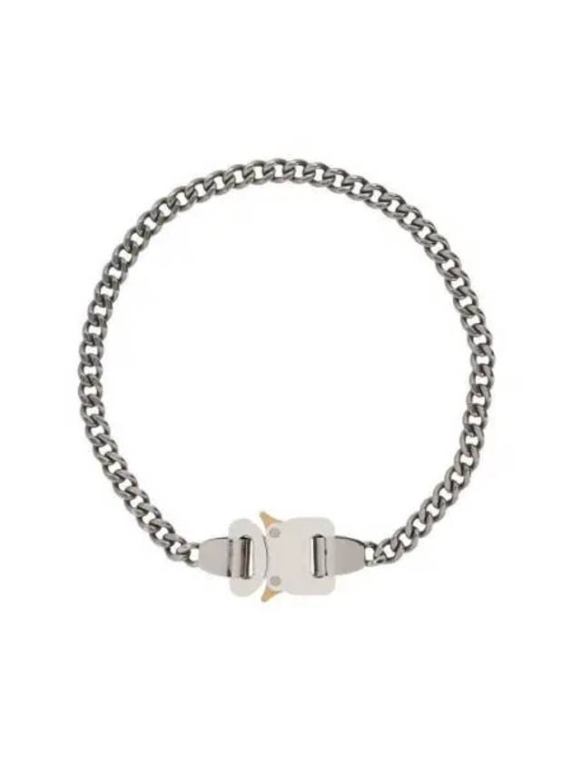 Metal Buckle Necklace Silver - 1017 ALYX 9SM - BALAAN 2