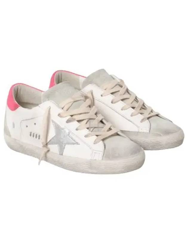 Superstar Low Top Sneakers Pink Silver White - GOLDEN GOOSE - BALAAN 2