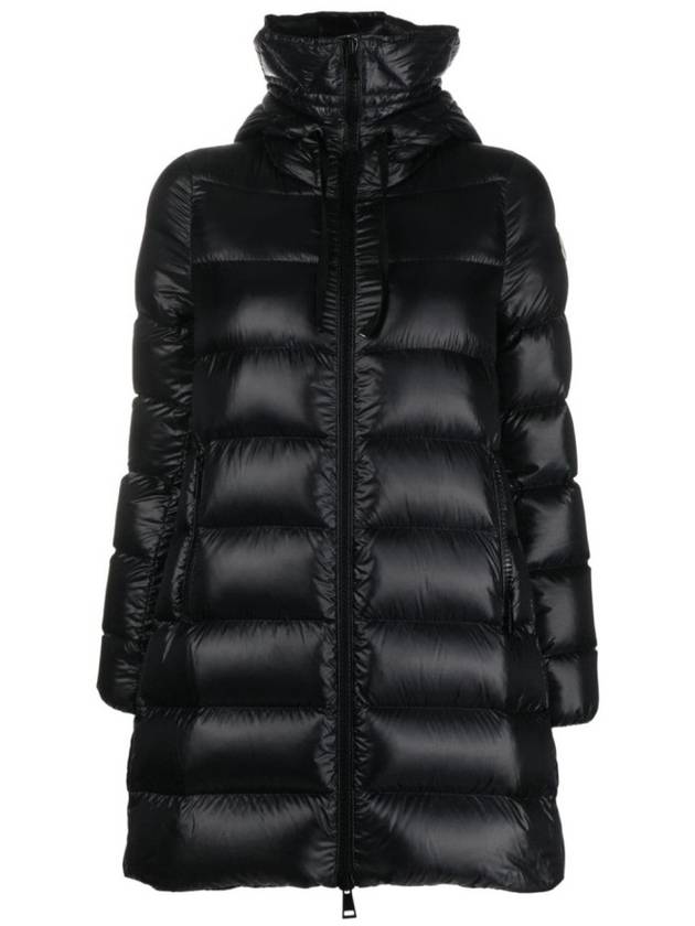 Women's Suyen Long Padding Black - MONCLER - BALAAN 4