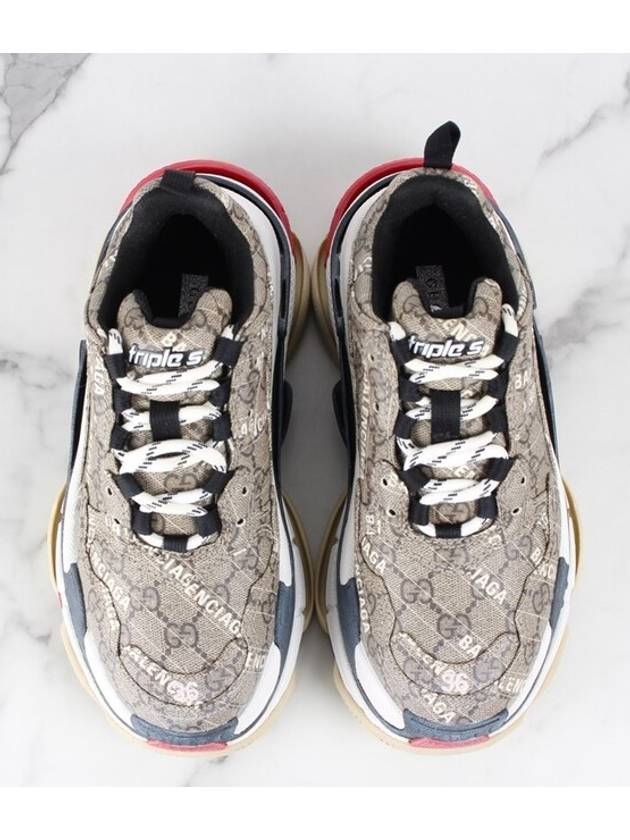 Gucci Hacker Ebony Triple S Sneakers 36 230 - BALENCIAGA - BALAAN 9