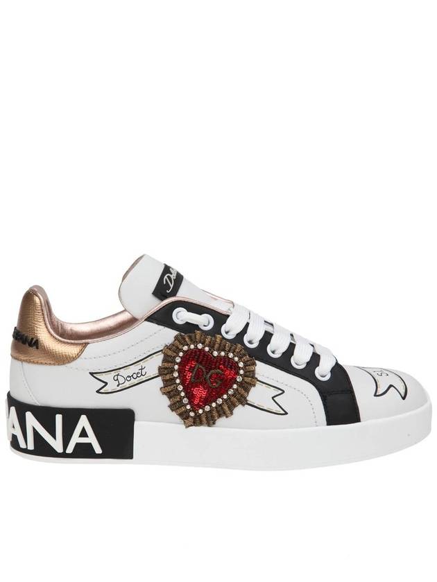 Portofino low-top sneakers white - DOLCE&GABBANA - BALAAN 2