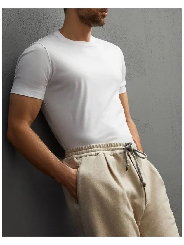 Men's Cashmere Pleated Pants Beige - BRUNELLO CUCINELLI - BALAAN 5