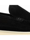 24SS Summer Work Black Men s Suede Loafers FAE81248000 - LORO PIANA - BALAAN 2