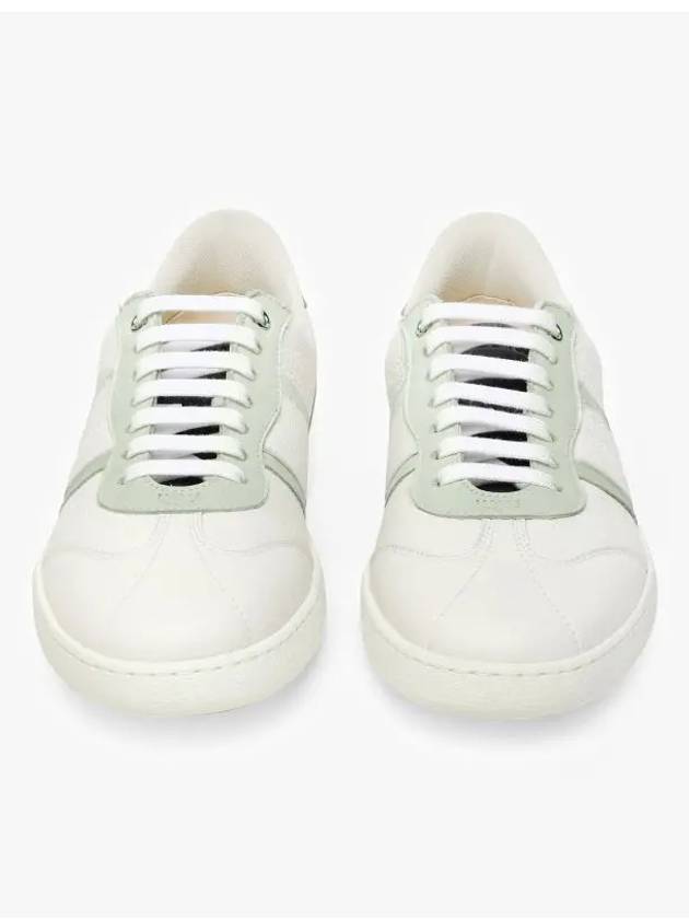 Signature Low Top Sneakers White - SALVATORE FERRAGAMO - BALAAN 4