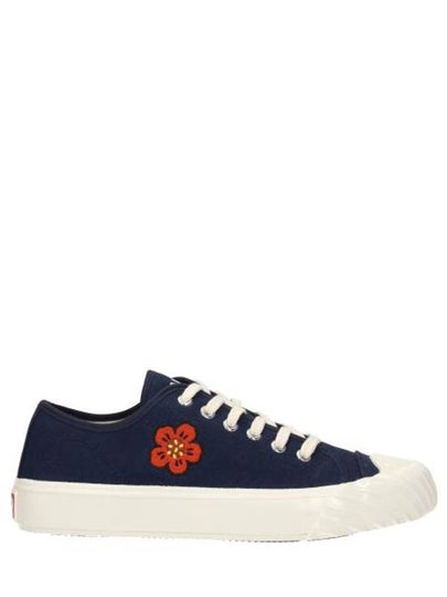 Shool Boke Flower Low Top Sneakers Navy - KENZO - BALAAN 2