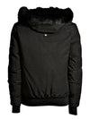 Ballistic Bomber Jacket Black Fox Fur Gold Metal Black - MOOSE KNUCKLES - BALAAN 5