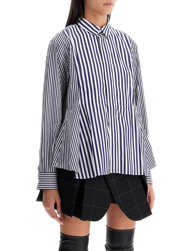 poplin sticked shirt with - SACAI - BALAAN 2