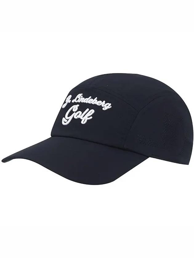 Men's Brett Embroidered Logo Ball Cap Navy - J.LINDEBERG - BALAAN 3