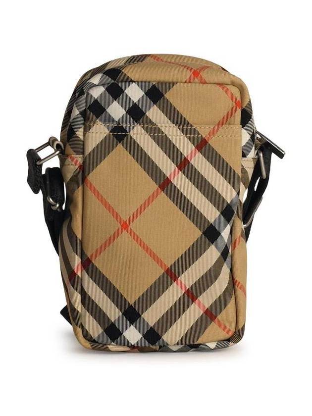 EKD Appliqué Check Phone Cross Bag Beige - BURBERRY - BALAAN 4