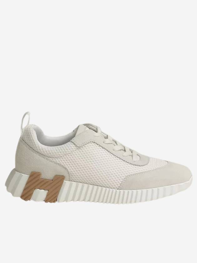 Bouncing Low Top Sneakers Blanc - HERMES - BALAAN 4