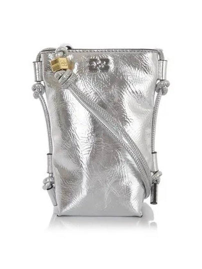 Bou Metallic Cross Back Silver - GANNI - BALAAN 2