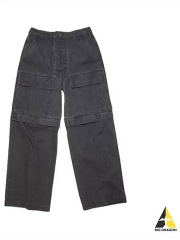 Convertible Denim Pocket Pants Black BK0507 - ACNE STUDIOS - BALAAN 1