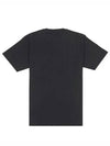 Fissato Treatment Organic Cotton Short Sleeve T-Shirt Black - STONE ISLAND - BALAAN 3