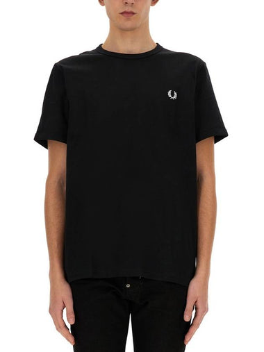 T-SHIRT WITH LOGO - FRED PERRY - BALAAN 1