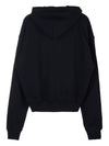 Arrow Logo Print Hoodie Black - OFF WHITE - BALAAN 3