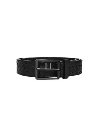 Intrecciato Leather Belt Black - BOTTEGA VENETA - BALAAN 2