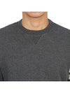 4 Bar Loopback Jersey Sweatshirt Dark Grey - THOM BROWNE - BALAAN 6