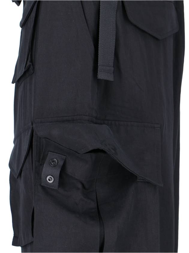 Washed Twill Cargo Straight Pants - Y-3 - BALAAN 6