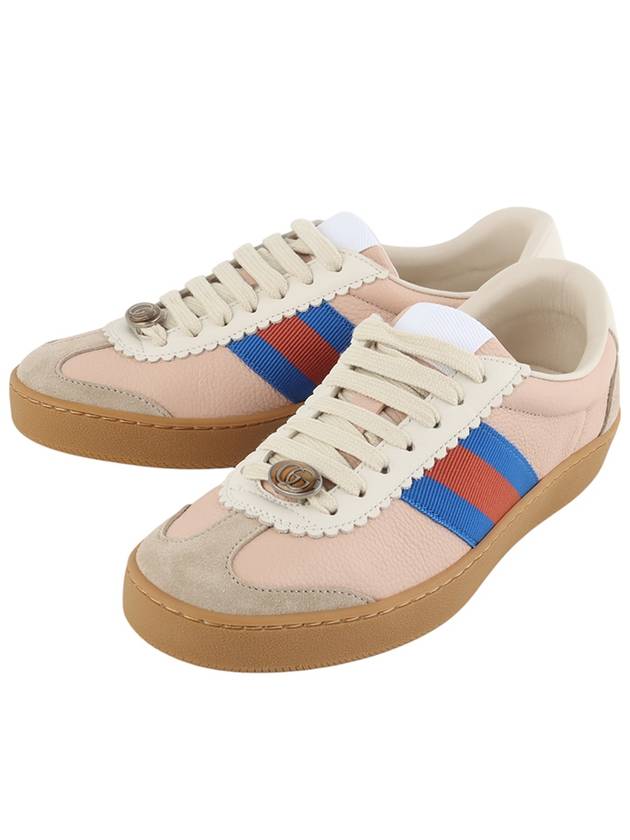 624484 Web leather striped sneakers 35 1 2 size 34012Y - GUCCI - BALAAN 3