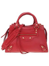 Neo Classic Small Tote Bag Red - BALENCIAGA - BALAAN.