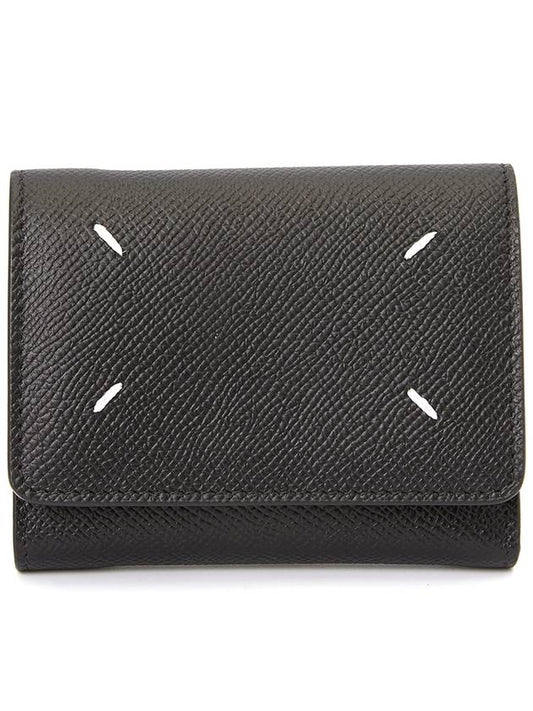 Stitch Leather Tri-Fold Half Wallet - MAISON MARGIELA - BALAAN 2
