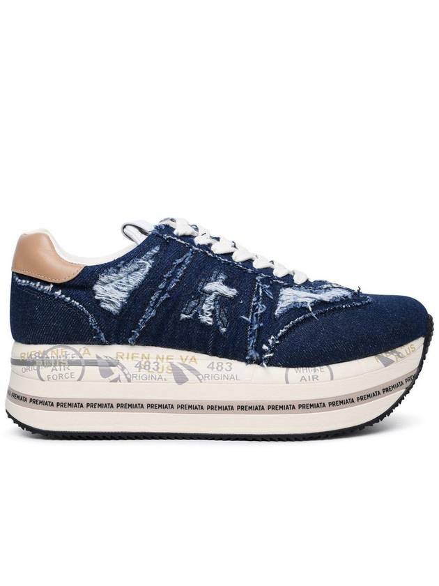 Beth 6714 Denim Low-Top Sneakers Blue - PREMIATA - BALAAN 2