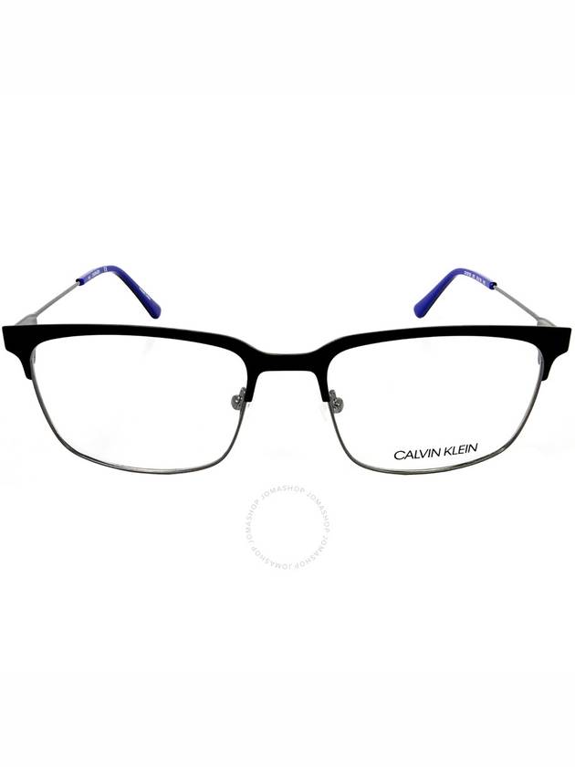 Calvin Klein Demo Rectangular Men's Eyeglasses CK18109 001 55 - CALVIN KLEIN - BALAAN 1