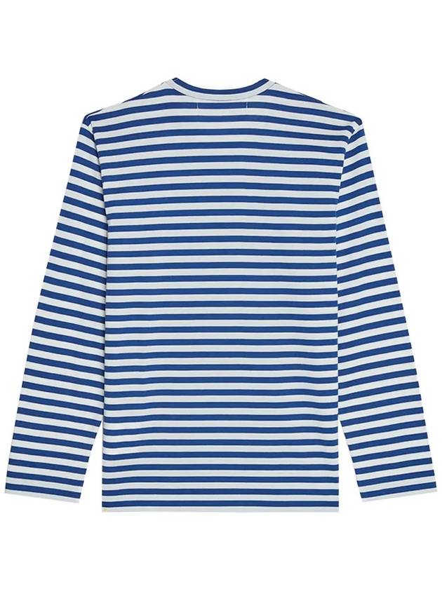 Red Heart Waffen Stripe TShirt AZ T164 051 2 - COMME DES GARCONS - BALAAN 3