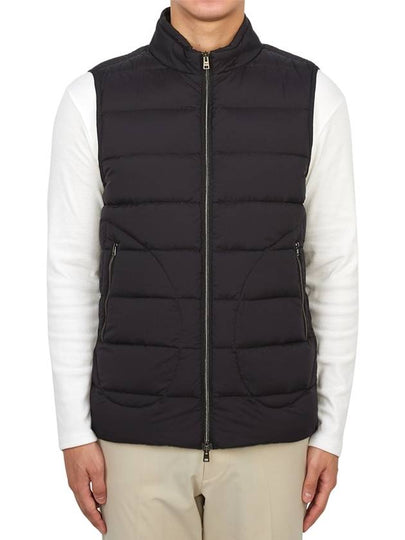 Zip-up Padding Vest Black - HERNO - BALAAN 2