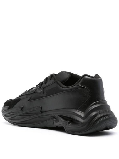 RUN ROW leather sneakers CM1VI355LLSN 0PA - BALMAIN - BALAAN 2