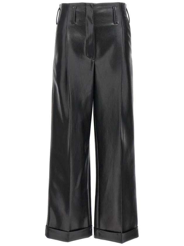 Philosophy Di Lorenzo Serafini Faux Leather Trousers - PHILOSOPHY DI LORENZO SERAFINI - BALAAN 1