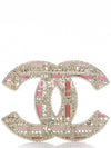 CC Crystal Pearl Brooch Pink - CHANEL - BALAAN 3