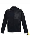 Men's Cold Gear Infrared Shield 2.0 Hooded Jacket Black - UNDER ARMOUR - BALAAN 2