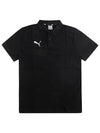 Men's TG Casual Polo Shirt Black - PUMA - BALAAN 3