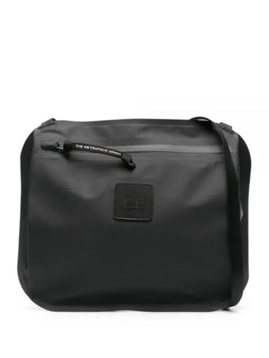 Rubber Reps Cross Bag Black - CP COMPANY - BALAAN 1